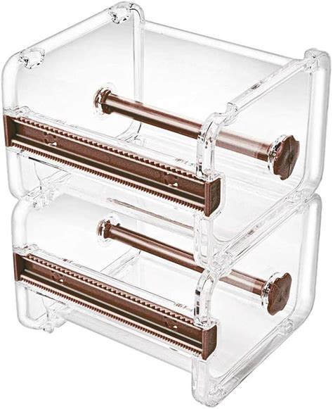 Buy molshine 2 Pack Transparent Desktop Multi Washi Masking Tape ...