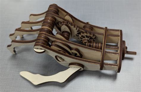 Buy Laser Cut Mechanical Hand SVG File WITH INSTRUCTIONS Online in ...