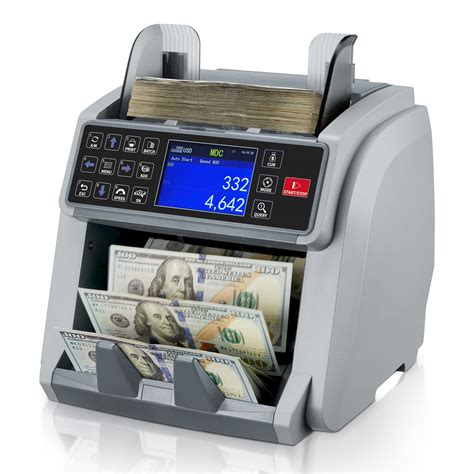 Amazon.com : MUNBYN Money Counter Machine Mixed Denomination, Built-in ...