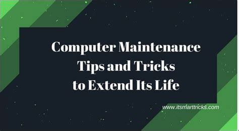 PC Maintenance Tips 的图像结果