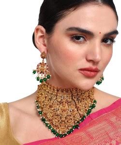 Orbis Alloy Gold Jewellery Set Price in India - Buy Orbis Alloy Gold ...