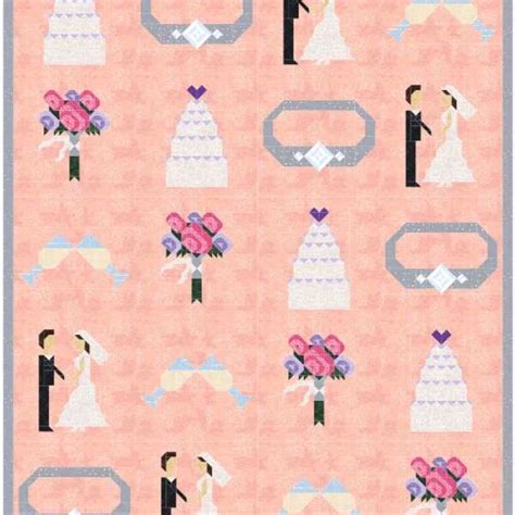 Image result for Wedding Quilt Block Patterns