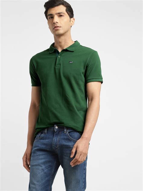 Men's Green Polo Collar T-Shirt – Levis India Store