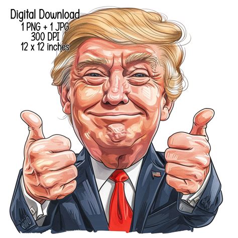 Donald Trump Caricatures Trump 2024 | Cartoon Movement