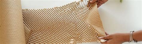 Pack8 Neo Eco Friendly Honeycomb Paper Bubble Wrap With Dispenser