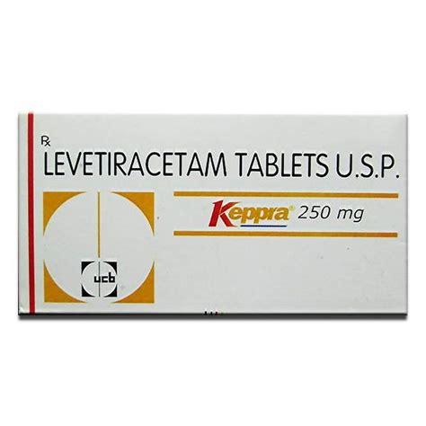Keppra 250 Mg - Strip of 10 Tablets : Amazon.in: Health & Personal Care