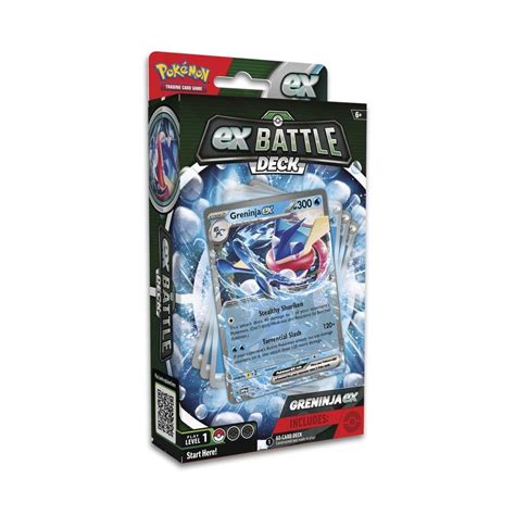 Pokémon TCG: Greninja ex Battle Deck | Pokémon Center Official Site