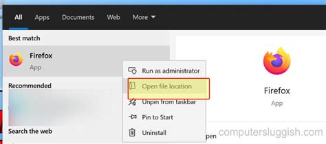 Image result for Programs Location Will Not Open Shortcut