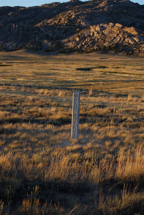 Life in Fort Yates, North Dakota: LDS Monument - Martins Cove, Wyoming