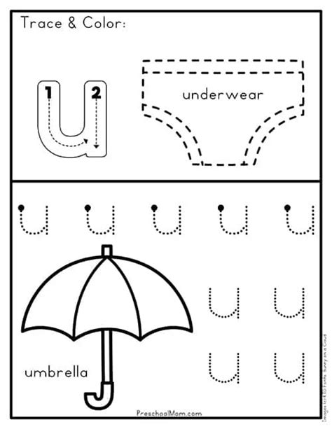 Tracing Letters U 的图像结果