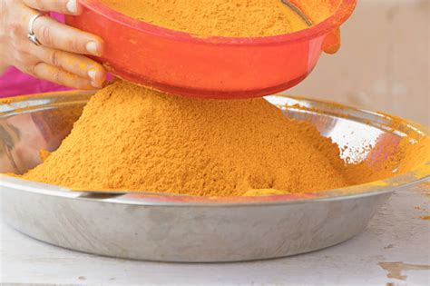 Process of Getting Turmeric Powder 的图像结果