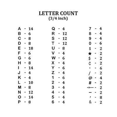 Buy 3/4 Inch Letters for Flet Letter Boards,300 Pieces Including ...
