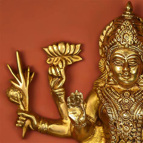 Buy Brass Lakshmi Wall Hanging – Traditional Indian Art – Ethnic India ...
