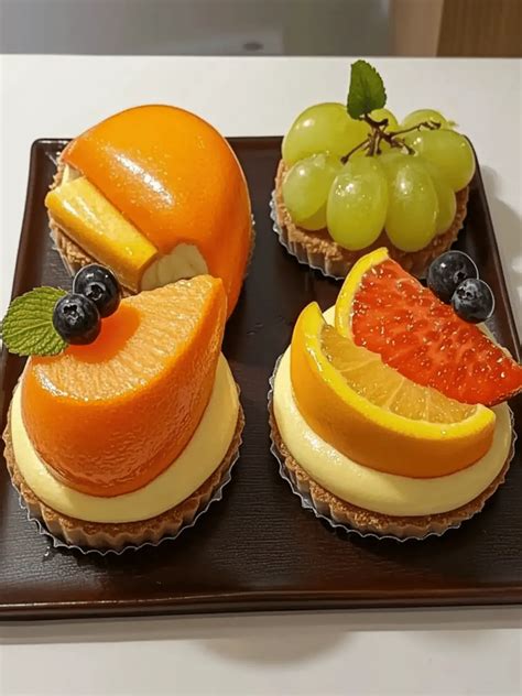 Irresistible Fruit Shaped Pastries: Easy No-Bake Delights
