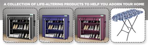 FLIPZON Premium 3-Tiers Shoe Rack/Multipurpose Storage Rack with ...