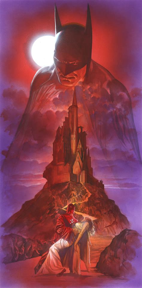 Batman Detective Comics 31 Limited Edition Giclee on Canvas by Alex Ross