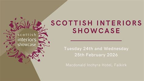 Scottish Interiors Showcase 2026, Macdonald Inchyra Hotel and Spa ...