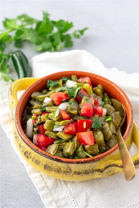 Ensalada de Nopales (Mexican Cactus Salad)