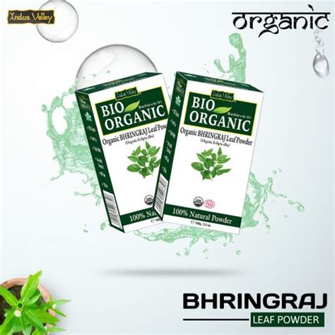 Indus Valley Bio Organic 100% Natural Bhringraj Powder - Price in India ...