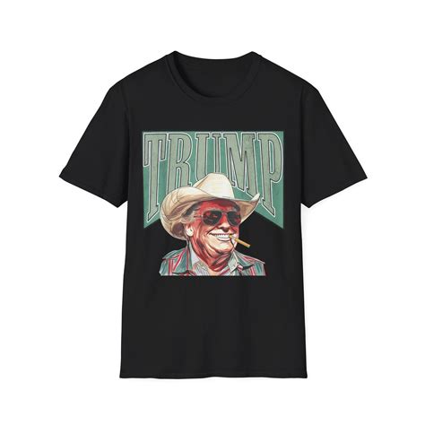Trump Cowboy Hat Shirt - Donald Trump MAGA 2024 Tee - AshBubble