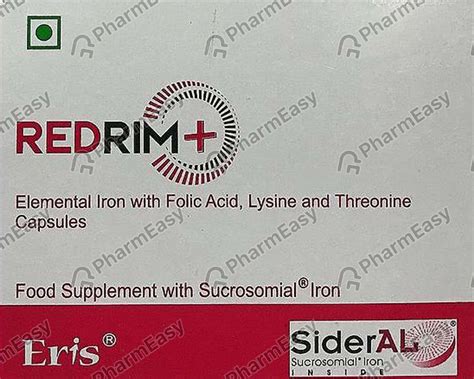 Redrim Plus Strip Of 10 Capsules: Uses, Side Effects, Price & Dosage ...