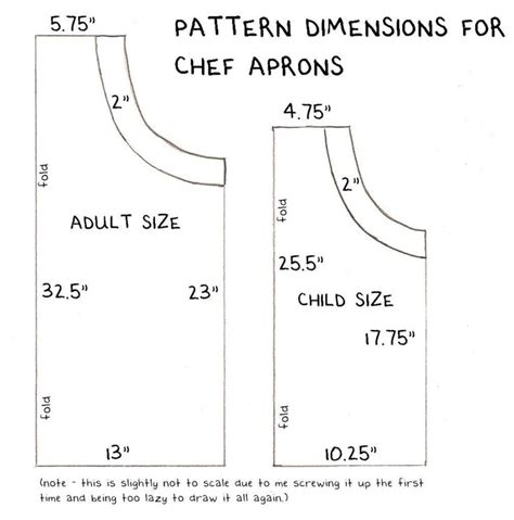 Image result for Basic Apron Pattern