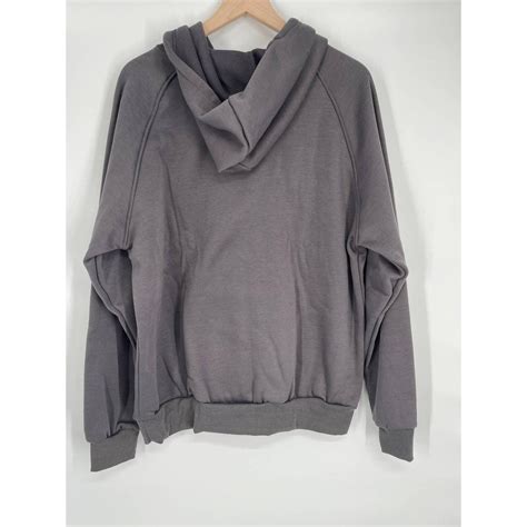 Romwe Men's Grey Hoodie | Depop