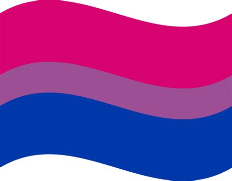 Bisexual pride flag in shape 35039011 PNG