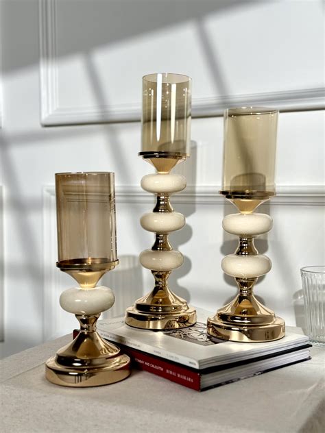 Pebble Luxe Candle Stand Set – High Objects
