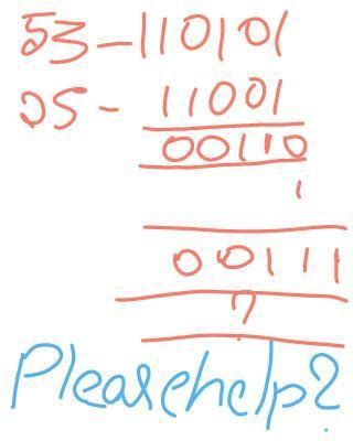 subtract 53 from 25 using 2s complement - Brainly.in