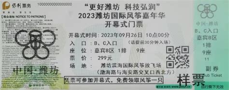 定了！2023潍坊国际风筝嘉年华今日开票！ - 潍坊新闻 - 潍坊新闻网