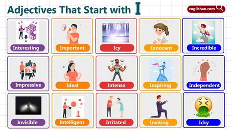 Adjectives Starting with I: 150+ Essential Words for Learners