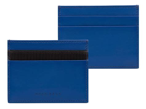 HUGO BOSS card holder Credit Card Holder Matrix Blue | Buy bags, purses ...