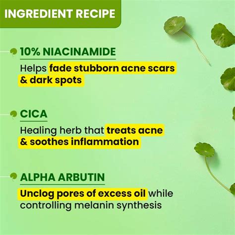 Cica + 10% Niacinamide Face Serum for Oily Skin