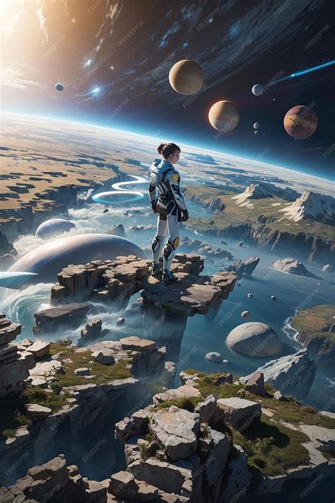 Premium AI Image | Gravity Bending World Builder A Superhuman Reshaping ...