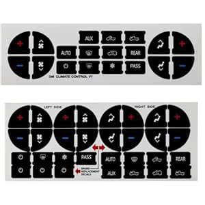 2 Packs AC Dash Button Repair Kit -Compatible with Chevy, Best for ...