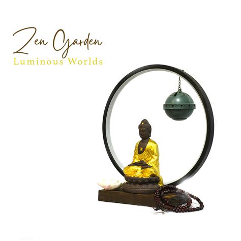 Inner Wisdom Buddha LED Incense Burner Zen Garden | myBageecha
