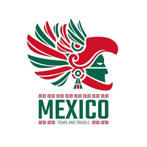 Flat design mexico logo design | Free Vector