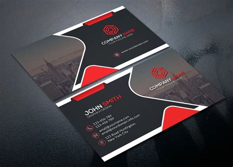 Business Card Design PSD 的图像结果