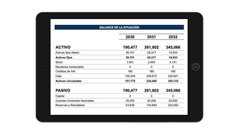 Business Financial Plan Example 的图像结果