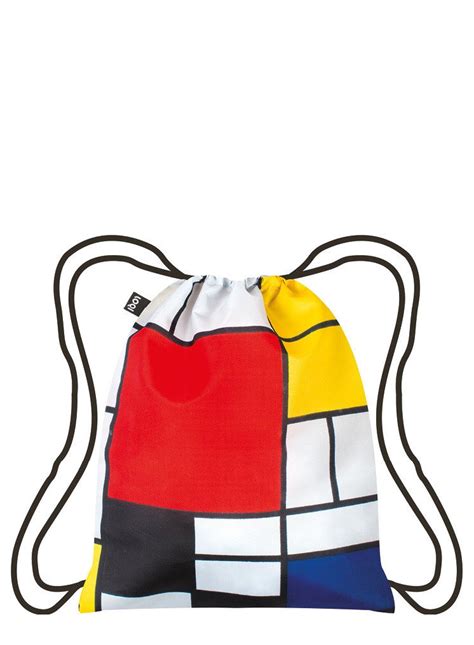 Buy LOQI Museum Artist Piet Mondrian Composition Washable & Reusable ...