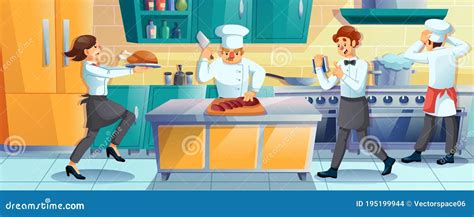 Busy Kitchen Cartoon 的图像结果