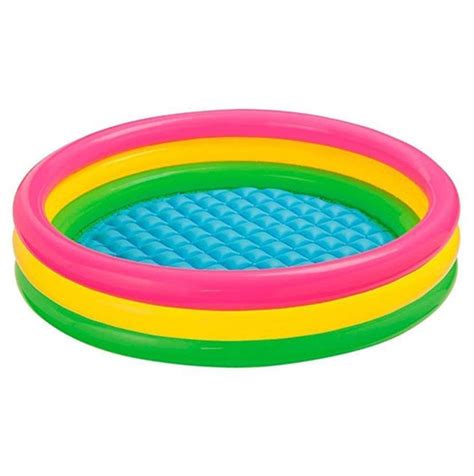 Aseenaa 3ft Baby Pool Bath Water Tub for Kids Soft Inflatable Swimming ...