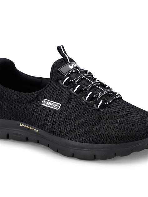 Buy Campus RITZEY Black Women's Walking shoes Online | Campus Shoes