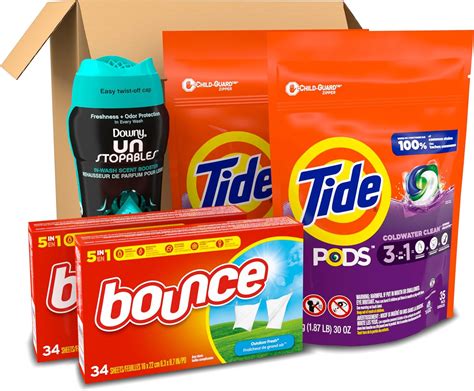 Tide Pods, Downy Unstopable Scent Beads, Bounce India | Ubuy