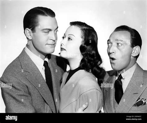 ALIAS BOSTON BLACKIE, from left, Chester Morris, Adele Mara, George E. Stone, 1942 Stock Photo ...