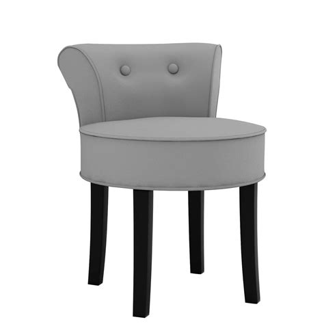 Buy Vanimeu Grey Velvet Dressing Table Stool Modern Dressing Table ...