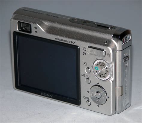 Sony Cyber-shot DSC-W80 7.2MP Digital Camera - Silver #0662