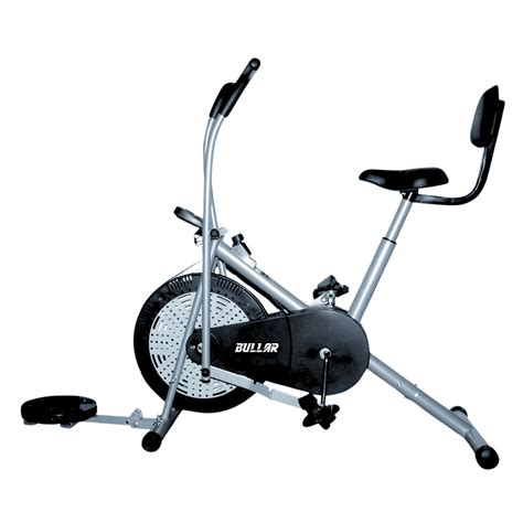 Air Bike Exercise Cycle with Adjustable Cushioned Seat, Moving Handles ...
