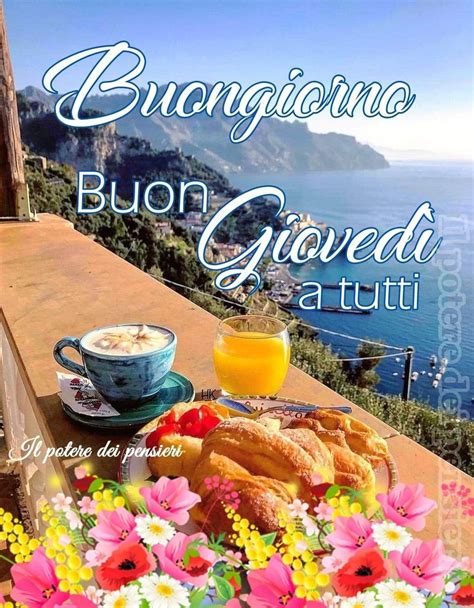 Buongiorno autunnale con vista mare